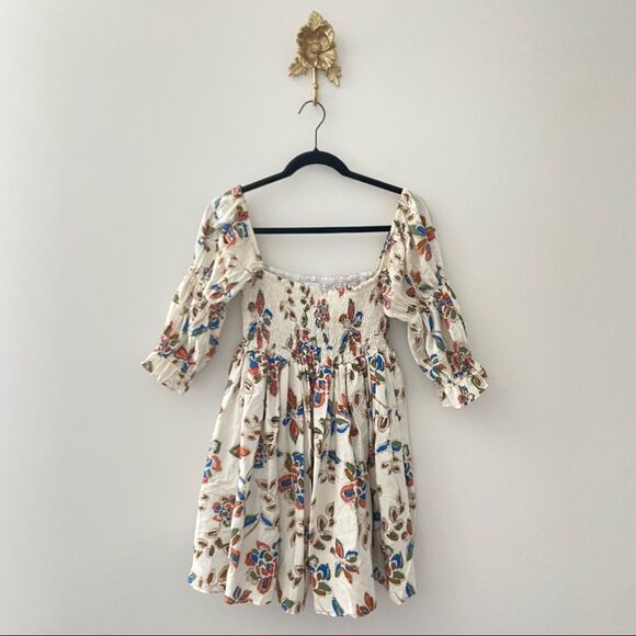 Misa Zadie Floral Mini Dress M - Picture 2 of 10